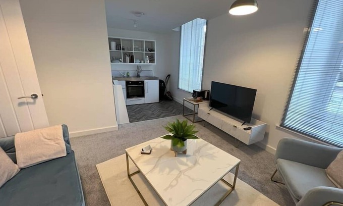 Worksop Apartamento | Modern newly refurbished apartment in the heart of Sherwood Forest, Worksop.