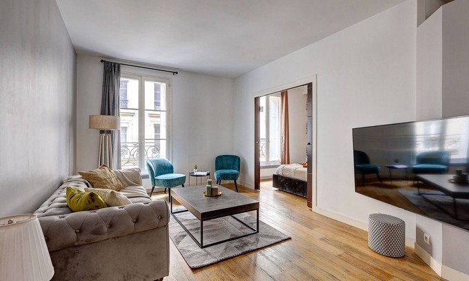Quartier de l'Ecole-Militaire Apartamento | Modern Paris 2BR near Montparnasse