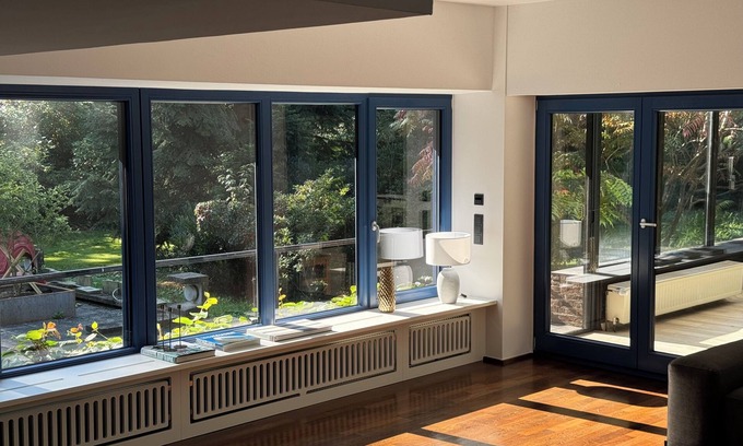 Traar Casa | Modern, quiet vacation apartment with garden in the Hülser Bruch nature reserve