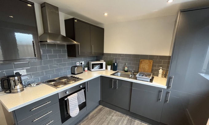Doncaster Apartamento | Modern Serviced Apartment - Near Doncaster City Centre