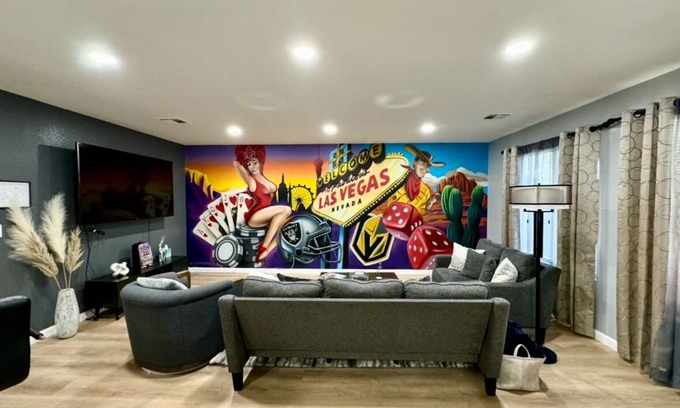 Blue Diamond Ranch Casa | Modern & Spacious 3 Bed/2 Bath-Sleeps 8, Near Airport, Strip & Stadium