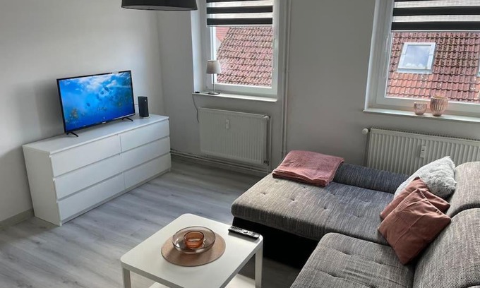 Pasewalk Apartamento | Modern-Stadtnah-Ruhig-Parkplatz und Geschirrspüler