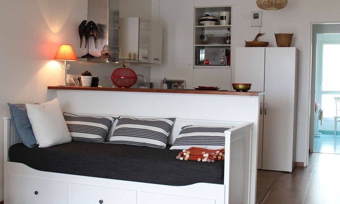 La Baule-Escoublac Apartamento | Estudio moderno en el centro de La Baule con terraza y garaje
