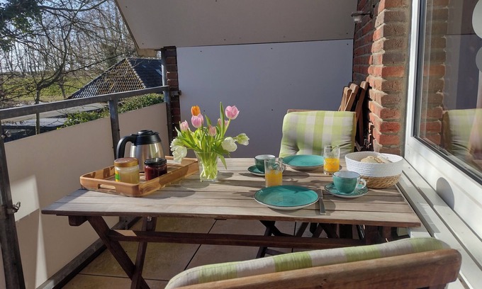 Busumer Deichhausen Apartamento | Modern vacation apartment - quiet location