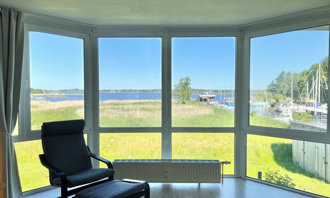Fahrdorf Apartamento | Modern vacation apartment N°9 Stexwig with panoramic Schlei view