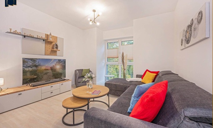 Koelpinsee Apartamento | Modern vacation apartment in Kölpinsee with balcony - just 600 m from the beach