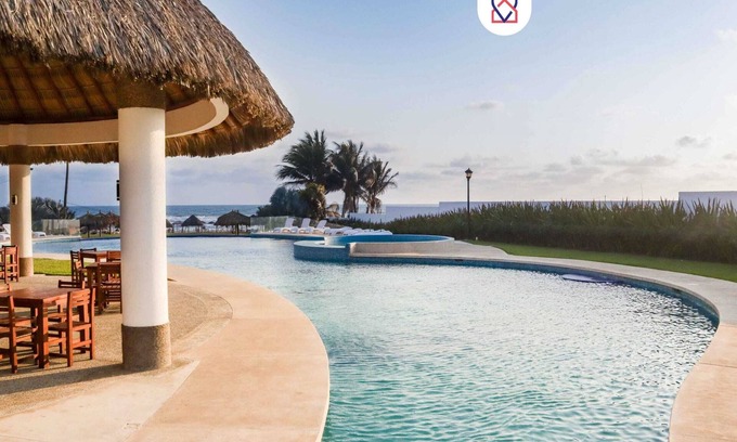 Área del bulevar Barra Vieja Villa | Villa moderna | Playa privada | Dreams Diamante
