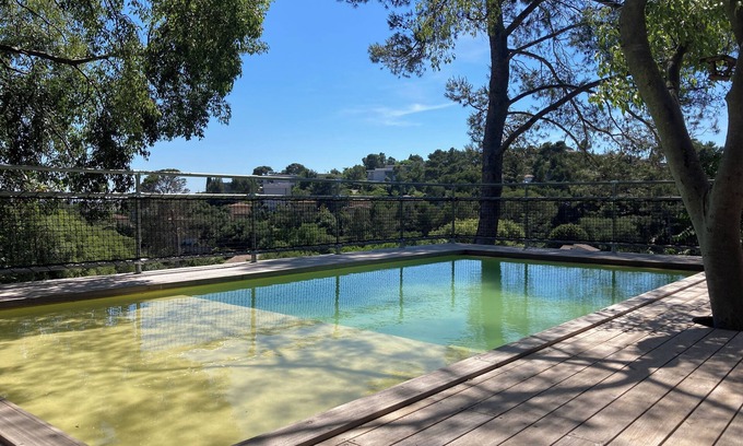 Garrigues Villa | Villa contemporánea con piscina en el corazón de la garriga