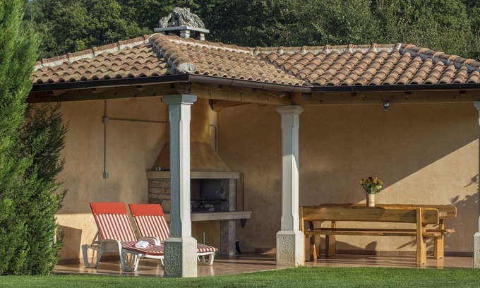 Dubravci Cabina | Casa de campo moderna en Dubra con piscina privada