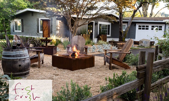 Healdsburg Casa | Casa moderna del vino del campo en Healdsburg histórico, ubicación del premiere