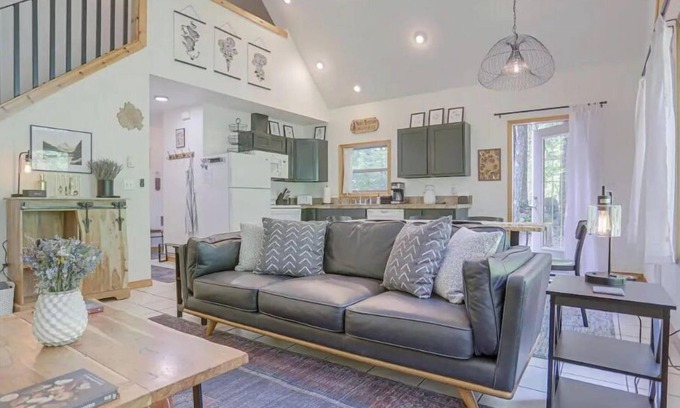 Rhododendron Casa | Modern ZigZag Basecamp - Hot Tub + Pups Welcome!