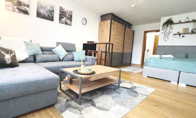 Mittelberg Apartamento | Moderne, 1-Zimmer Ferienwohnung mit Bergblick