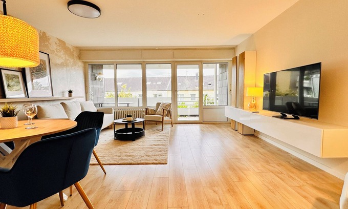 Dinslaken Apartamento | Moderne Wohnung 89m2 3 min zum Bahnhof & City