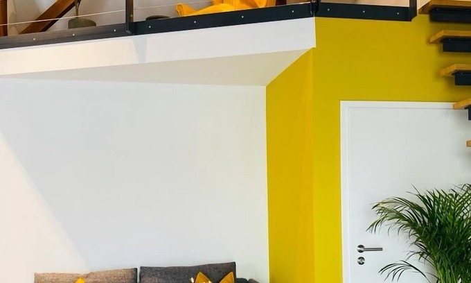Werneck Apartamento | Modernes Apartment mit Kamin für 3 Personen