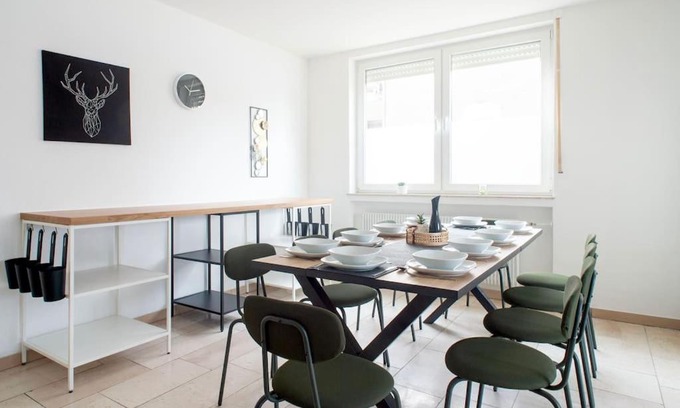 Gronau Apartamento | Modernes großräumiges Apartment - zwei Bäder