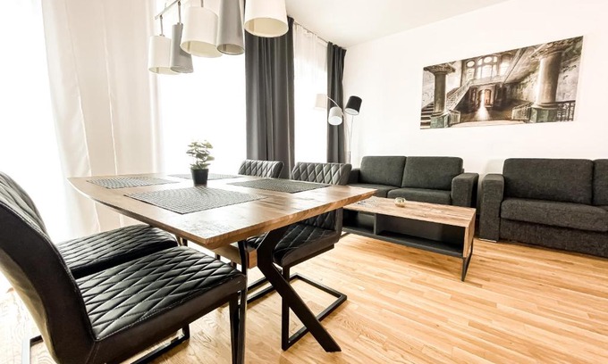 Zentrum-Ost Apartamento | Modernes Luxus-Apartment im Leipziger Zentrum