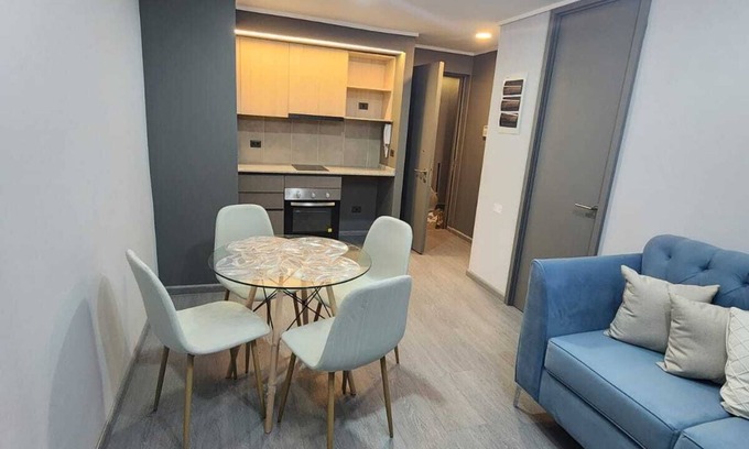 Downtown Santiago Casa | DEPARTAMENTO MODERNO, COMODO Y TRANQUILO CERCANO A MOVISTAR ARENA, FANTASILANDIA