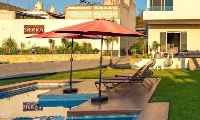Oaxtepec Apartamento | Moderno y céntrico estudio Alberca, gym & rooftop