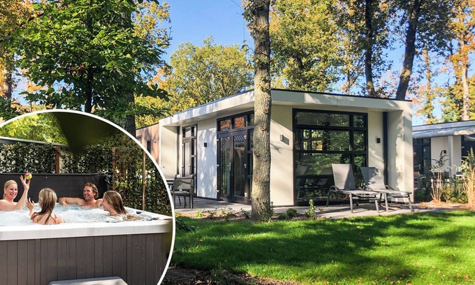 Beekbergen-Zuid Chalet De Esquí | ✓ Module Special at Recreatiepark Beekbergen ✓ Holiday home for 6 persons ✓ Located in Beekbergen (Gelderland) ✓ Holiday park on the Veluwe ✓ Book directly through the park