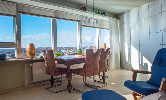 Schleswig Apartamento | Moin Moin y bienvenido a la Wikingturm con una vista del circuito ...