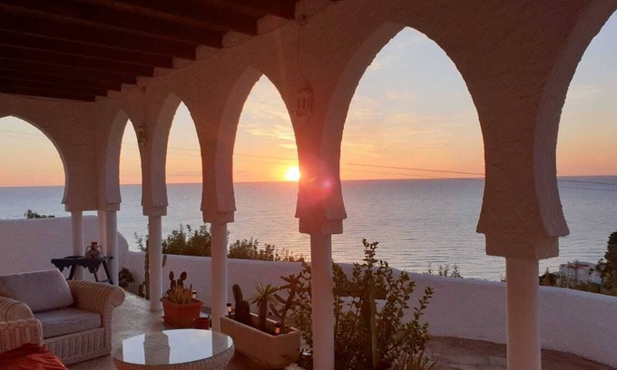 Ventanicas-El Cantal Casa | Mojacar - Villa de carácter 2 dormitorios grandes. Una vista impresionante.