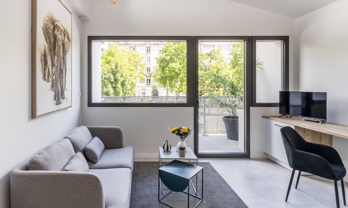 Saint-Helier Apartamento | Molène - Cosy, à quelques minutes du centre-ville