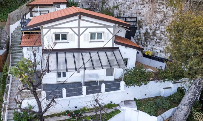 Roquebrune-Cap-Martin Villa | Monaco|SeaView White Villa - Pool