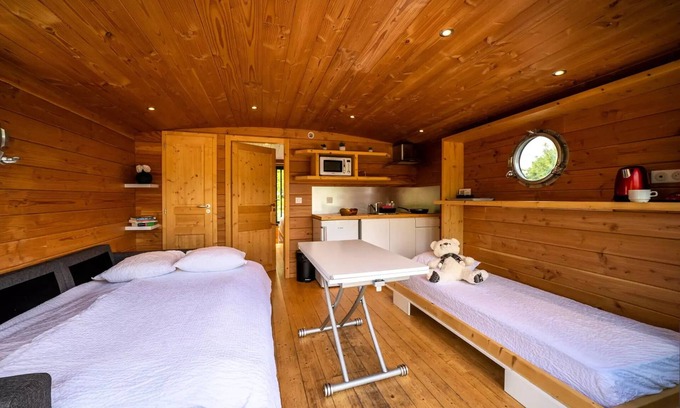 Chamberet Villa | Pueblo de Monedières - Toue Cabanée en Anchorage 2 Piezas 2/5 Personas