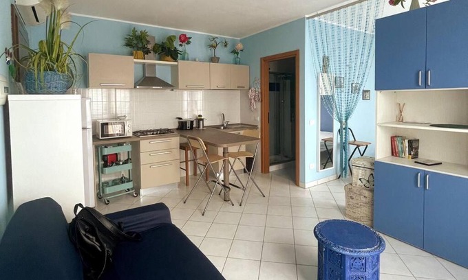 Casal Borsetti Apartamento | Monolocale con terrazza