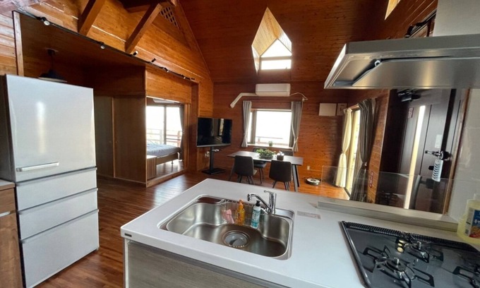Uruma Casa | Monopolize the spectacular view from the wooden de /Uruma Okinawa