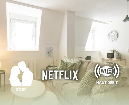 Mulhouse Apartamento | MonSéjourCosy - Le Cottage - Studio - Cosy - Netflix