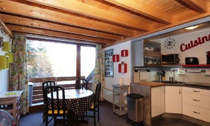 Mont-Dore Apartamento | Mont-Dore Duplex 40m² avec Balcon, Wifi et Parking - FR-1-608-51
