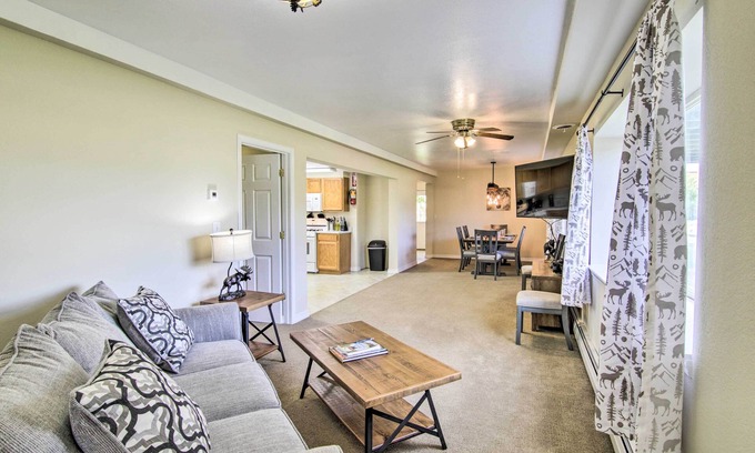 Emigrant Apartamento | Montana's Emigrant Peaks Getaway: Apt w/ Mtn Views