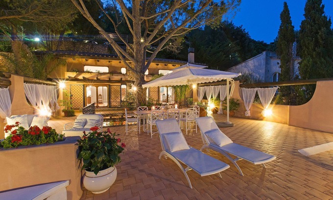Porto Ercole Villa | Monte Argentario, Tuscany, whole villa with panoramic view.