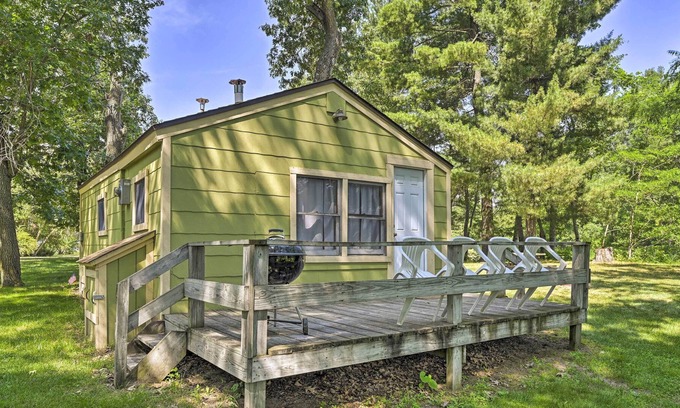 Montello Apartamento | ¡NUEVO! ¡Montello Studio Cottage con muelles en Ox Creek!