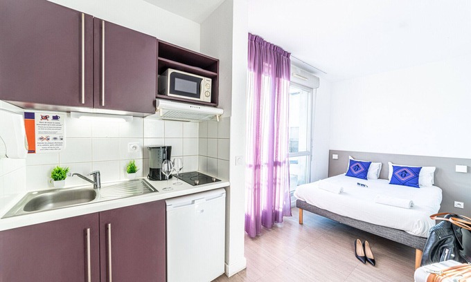 Saint-Mauront Apartamento | Montempô Marseille Centre Euromed