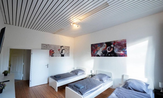 Gulzow Apartamento | Monteurwohnung für 8 Personen in Gülzow – WLAN, Aufenthaltsraum, Parkplatz, Nähe Hamburg - RZ02a