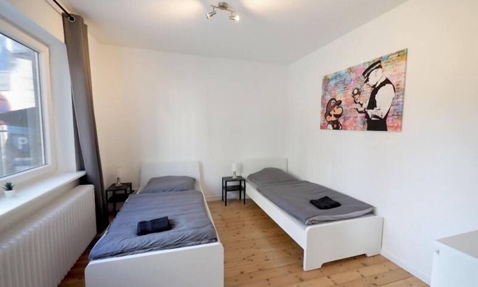 Bad Oldesloe Apartamento | Monteurwohnung für 6 Personen mit WLAN, Gäste-WC, TV – Bad Oldesloe Nähe Hamburg & Lübeck - OD11a