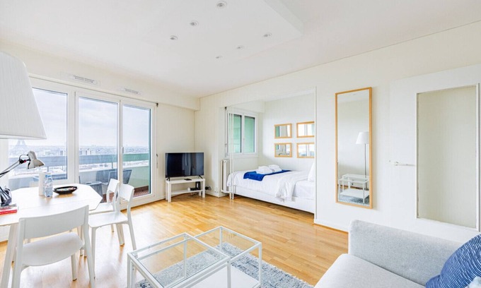 Necker Apartamento | Montparnasse - Eiffel Tower view - Balcony