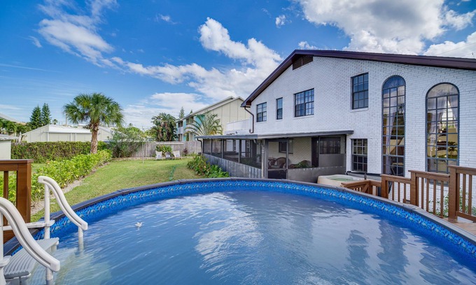 Cocoa Beach Villa | ‘Moon Beach Manor’ w/ Private Pool & Hot Tub!