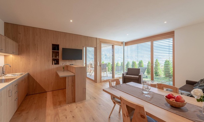 Marlengo Chalet De Esquí | Moosbichlerhof new chalet 55 sqm, panoramic view, pool near Merano, Merano Card.