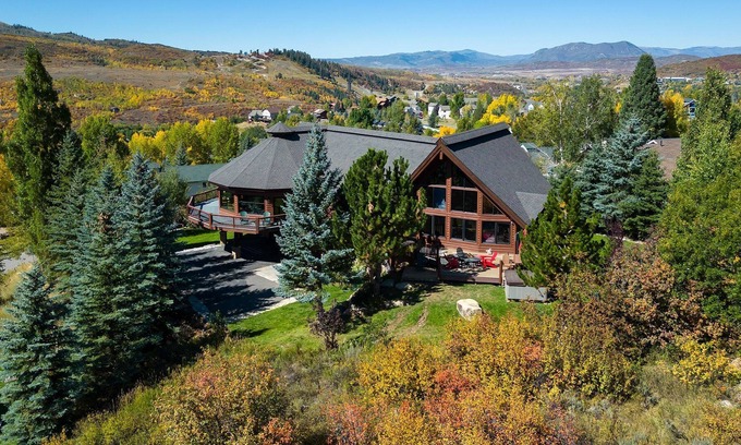 Steamboat Springs Chalet De Esquí | Moose Meadows Lodge: Huge Views, billiard room, massive great room, theater room