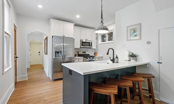 Merion Village Casa | Morrill Modern Retreat – Desirable Marion Village!