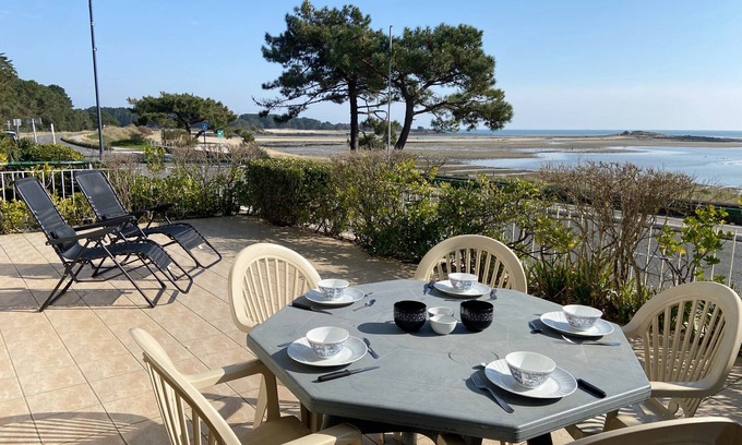 La Trinite-sur-Mer Apartamento | MOUETTES 1 - 3 pièces, Terrasse Vue Mer - T315