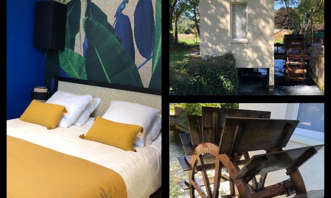 Hondouville Casa | Moulin à Eau - Domaine de 3 Hectares - Borne électrique - Chiens acceptés