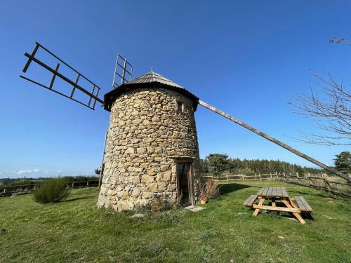La Fagette Casa | Moulin à vent restauré avec vue sur la campagne - FR-1-582-221