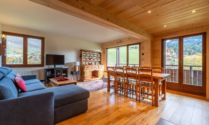 Le Chinaillon Apartamento | Mountain Calm with Soothing View