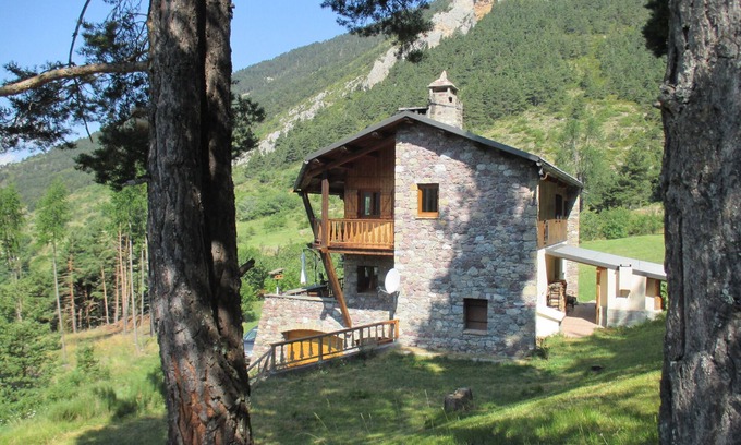 Saint-Dalmas Chalet De Esquí | Chalet en alquiler en Valdeblore Alpes Maritimes 1 hora de Niza