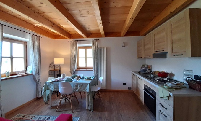 Sant'Orsola Terme Apartamento | Mountain house in the Dolomites, Trentino.