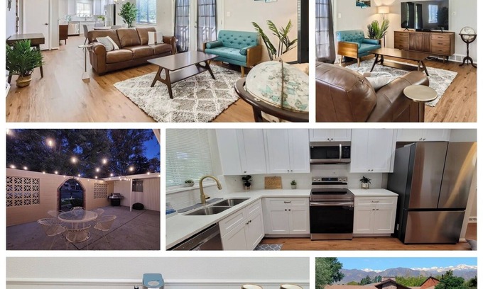 Highlands Casa | Mountain View ᨒ Adults Only ᨒ 3 Kg & 1 Qn ᨒ Mid-Century ᨒ Olde Town Arvada Charm